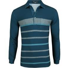 New Eagle 男士高爾夫長袖T恤 IL-3274