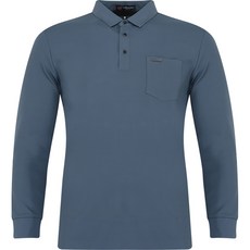 FERRA US 男士銀標高爾夫長袖襯衫 CTF3OM2139