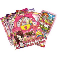 懷舊虛擬人偶穿搭貼紙組 第2彈, 培元印刷, A款