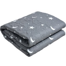 Richihaniluiryogi 可水洗安心電熱毯 LC-1122M, 單人 (100x180cm), 星星月亮