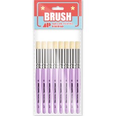 Awesome Painting模板刷 藝術用 工藝刷 STC S 8入, 3號, 8個