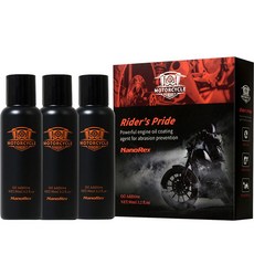 Nanorex 摩托車用引擎鍍膜劑 引擎機油添加劑 90ml, 單品, 3個