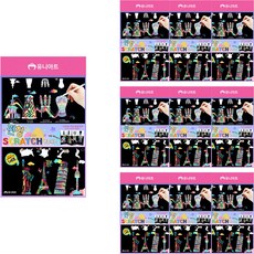 Uniart 刮畫紙屏風套組 10入, 混合顏色, 1個