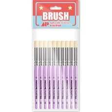 Awesome Painting 模板刷 工藝用 工藝筆刷 STC S 10p, 2號, 10個