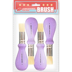 Awesome Painting 模板筆刷 工藝用 工藝筆刷 STC K 4入, 2號, 1個