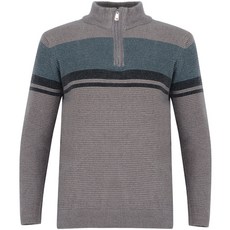FERRA US 男士拼色半拉鍊針織衫 CTFW3RV2030
