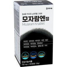 Mojaram N綜合維生素礦物質補充錠 135g, 180顆, 1個