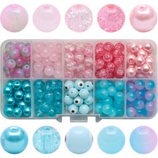 Alode Twin Space DIY串珠工藝套組 10件組 8mm, TYPE 04, 1套