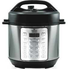 Vernon Very Good 15in1大容量多功能壓力鍋Plus亮面銀色 6L 9~10人用, VE-PC6000SPB, 銀