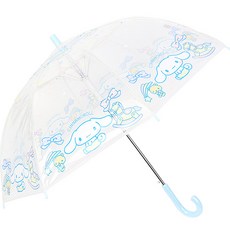 三麗鷗 兒童用 POE圓頂型 滿滿透明雨傘