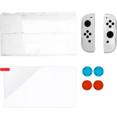 HOHOO 任天堂 Switch OLED 入門套組 配件3件組, 單一商品, 1套