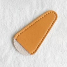 새벽노을 엔틱 빈티지 자수 가위 케이스, 엠버, 1개