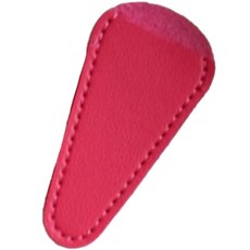 새벽노을 엔틱 빈티지 자수 가위 케이스, 레드, 1개