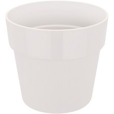 엘호 비포 오리지널 라운드 인테리어화분, 화이트, 1개
