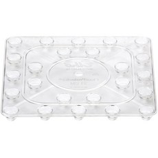 elho 方形地板保護托盤, 1個, 透明