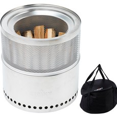 Zipiny One Stove 露營焚火台 + 收納袋套組, 1套