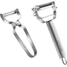 Kitchen-Art Beni 馬鈴薯削皮刀 + 多功能刨絲刀組, 單一顏色, 1套