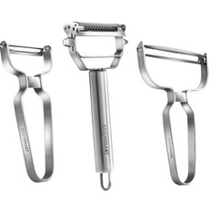 Kitchen-Art Beni 馬鈴薯削皮刀 + 高麗菜削片器 + 多功能刨絲器組合, 單一顏色, 1套