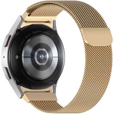 힐링쉴드 GML 시리즈 밀레니즈 루프 갤럭시 워치 스트랩 20mm, 샴페인골드(GML-04)