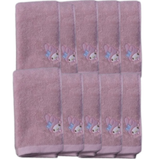 산리오 캐릭터즈 세면타올 170g pani-ys-0801, 핑크, 10개