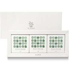 Doyoung Kwon 蘆薈 A4ME 敏感蘆薈皂禮品套裝, 100g, 3個