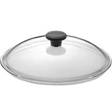 스켑슐트 트래디셔널 웍 원형 강화유리 냄비뚜껑, 25cm, 1개