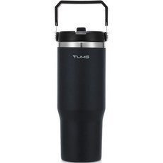 텀스 킹덤 핸들 진공 스텐텀블러, 미드나잇블루, 880ml, 1개