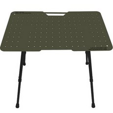 KEEP 필드 플렉시블 높이조절 캠핑 테이블, 카키