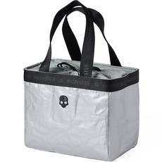 MONSTERG 防水布保冷袋 MB23TPG-184, 灰色, 1個