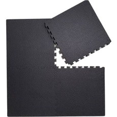 Soriana Tirano 軟式運動地墊 4片, 黑色 + 灰色