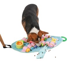 다연경 강아지 고양이 노즈워크 패드 간식 숨기기 장난감, 스카이(TY001), 1개