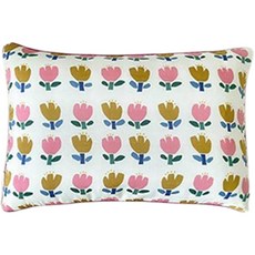 FRAMBOISE Nana 嬰幼兒莫代爾絎縫枕頭套, Pink