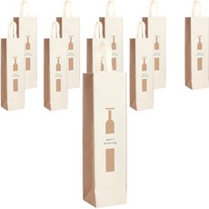 멕시베이지 와인 쇼핑백, 혼합색상, 10개