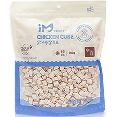 네이처펫 전연령 고양이 아임트릿 동결건조 큐브 사료, 닭, 300g, 1개