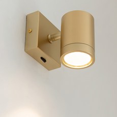 hit LIGHTING LED Rea壁燈 7W F31100, 金色 (F31100GD)