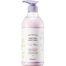 DEOPROCE 迪普詩 牛奶療癒香氛沐浴露 花麝香味, 750g, 1個