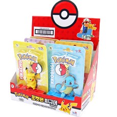 PoKeMoN 寶可夢 寶可夢公仔鑰匙圈 6件組, 單品, 1組