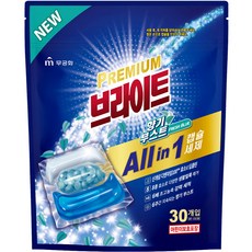 Brtie 多效合一洗衣膠囊 香氣提升版, 30顆, 1袋