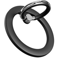 Design Plus MagSafe 智慧手機環, 黑色, 1個