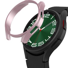 랩씨 풀커버 하드커버 스마트워치 슬림 케이스, 로즈골드, 1개