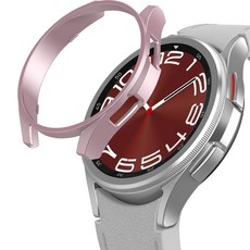 랩씨 풀커버 하드커버 스마트워치 슬림 케이스, 로즈골드, 1개