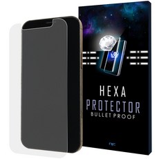 헥사 프로텍터 지문방지 EPU 무광 곡면 풀커버 액정보호필름 3매, 1세트
