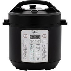버논 베리굿 15in1 대용량 멀티압력 쿠커 플러스 9~10인용 6L, VE-PC6000SPB, 블랙