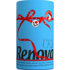 Renova 廚房紙巾 藍色 120張, 1捲