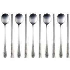 FINESENSE 迷迭香筷勺餐具組, 混色, 勺子 5支+筷子 5雙, 1組