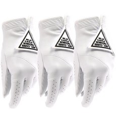 TECH SKIN 男士用羊皮 Spyguiding 高爾夫手套 左手用, 白色