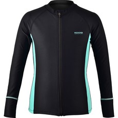 koogi adventure 女童拉鍊防曬泳衣上衣 LM-G3403