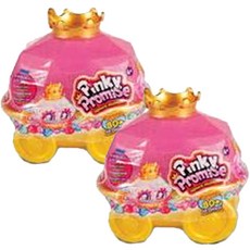 兒童 Pangpang Pinky Promise 第 1 季皇家火車髮夾 2p, 隨機出貨, 2個