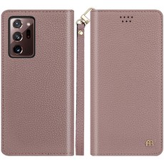 까미또 베네트 리토 천연소가죽 스트랩 플립형 휴대폰 케이스