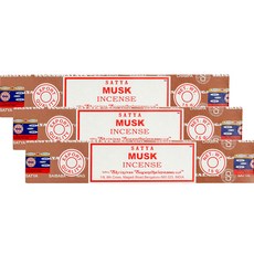 사티아 인센스 스틱 15g x 3p, 머스크